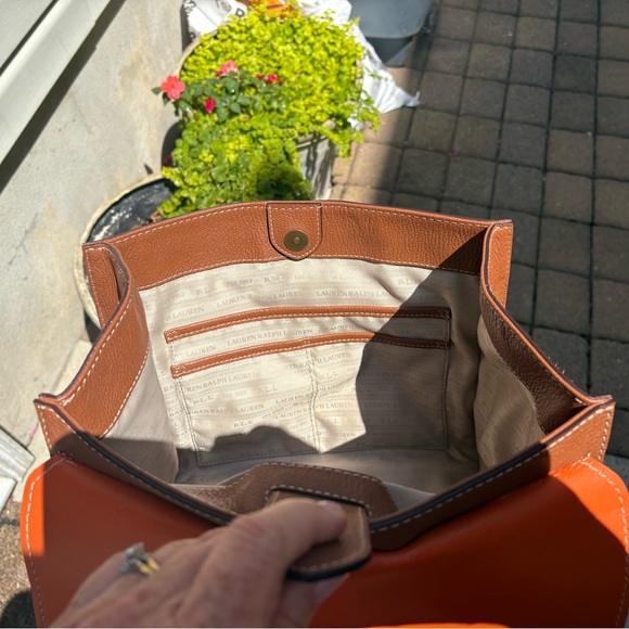 Large Brown Classic LRL Tote Bag - Picture 12 of 13
